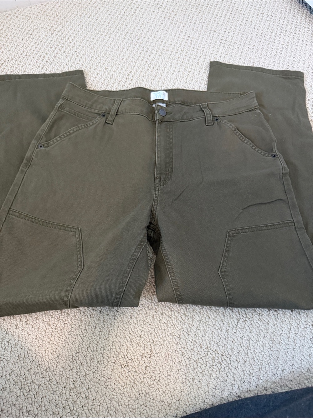 Women’s Olive Denim Jeans